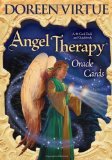 Angel Therapy Oracle Cards: A 44-Card Deck and Guidebook by Virtue, Doreen (10/15/2008)