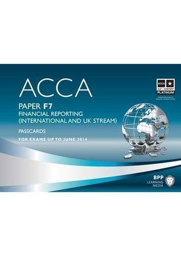 ACCA - F7 Financial Reporting (International): Passcards by BPP Learning Media (2012)
