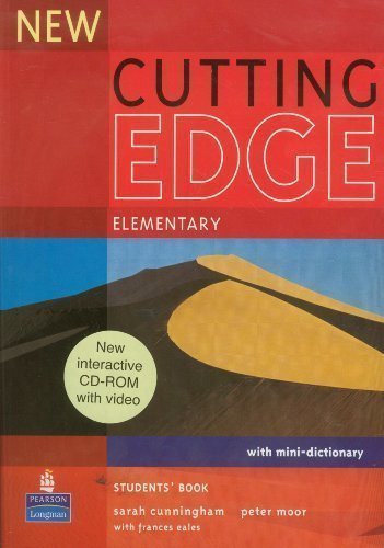 New Cutting Edge Elementary Students Book and CD-ROM Pack: Students Book NE and CD-ROM Pack by Cunningham, Sarah, Moor, Peter, Eales, Frances 2nd (second) Edition (2007)