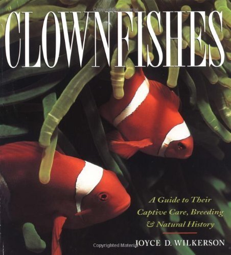 Clownfishes: A Guide to Their Captive Care, Breeding and Natural History of Wilkerson, Joyce D. on 01 July 2001