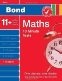 Bond 10 Minute Tests 7-8 Years Maths (7-8 Years) (8-9 Years) of Lindsay, Sarah New Edition on 22 June 2009
