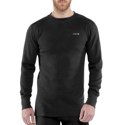 Carhartt Men's Tall Base Force Cotton Super Cold Weather Crew Neck Top