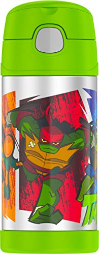 Thermos Funtainer 12 Ounce Bottle, Teenage Mutant Ninja Turtles