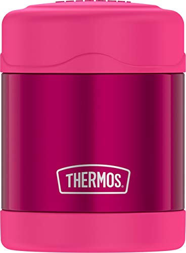 Thermos Funtainer 10 Ounce Food Jar, Pink, Stainless_Steel