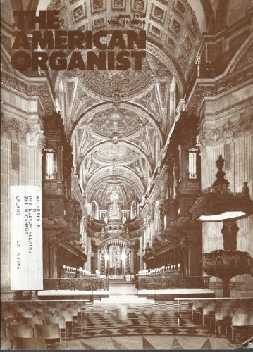 The American Organist: Mechanics Hall Organ Restoration Worester MA; Choosing an Edition of Handel's Messiah; Loneliness of the Long Distance Organ Composer; Historic Organs Coimbra, Portugal; 20th Century Sacred Choral Music history of the Cantata (September 1982)