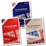 Life in the United Kingdom Citizenship Test 2013 3rd Edition 3 Books Complete Collection (Guide for New Residents, Official Study Guide, Q&As)