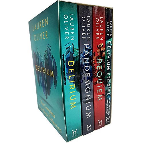 Book Cover Lauren Oliver Delirium The Complete Collection 4 Books Box Set Pack Pandemonium