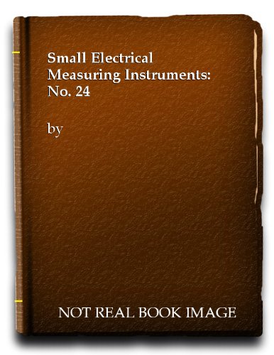 Small Electrical Measuring Instruments: No. 24