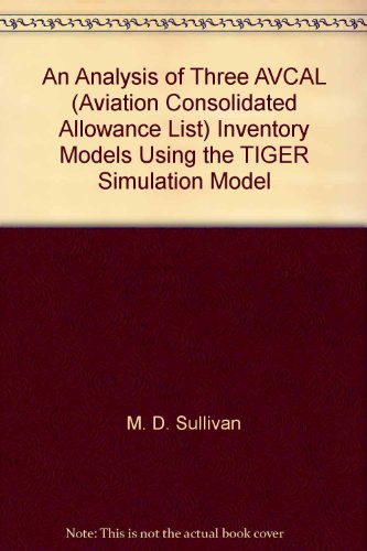 An Analysis of Three AVCAL (Aviation Consolidated Allowance List) Inventory Models Using the TIGER Simulation Model