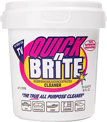 Quick N Brite All-Purpose Cleaning Paste, Multisurface Home Cleaner, 80 Ounces