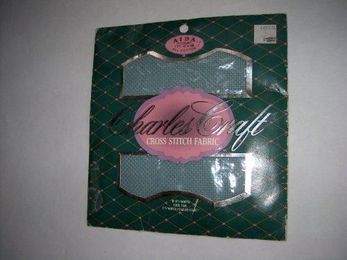 Charles Craft Cross Stitch Fabric AIDA 14 Count 1 pc. 12 x 9"*PINE MIST CR-5467*