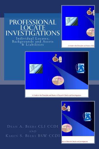 Individual Locates, Backgrounds and Assets & Liabilities