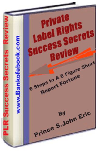 Private Label Rights Success Secrets Review