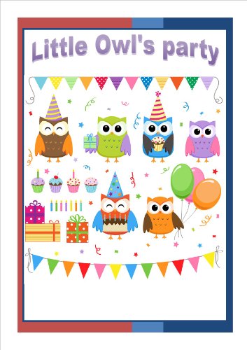 Little Owl's Party (A cute illustrated Children's Picture Book for baby to 5 years old)