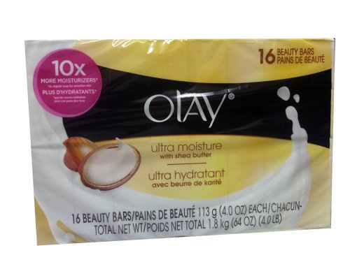 Olay Ultra Moisture Beauty Bars 16 count (4 oz each) by Olay