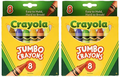 So Big Large Crayons (8/Box) [Set of 2]