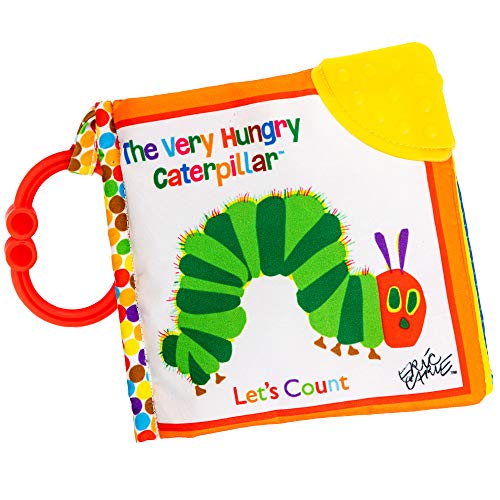 Book Cover Let's Count Soft Book - World of Eric Carle The Very Hungry Caterpillar Baby Teething Crinkle Book
