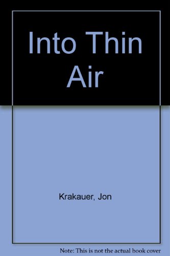Into Thin Air