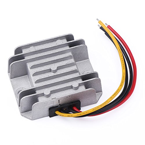 DROK® DC-DC Buck Converter 12V/24V to 5V 5A/25W Step-Down Voltage Transformer Volt Regulator Power Supply Inverter Module Voltage Drop Transfer Board SR Waterproof for Car Auto Vehicle Motor etc