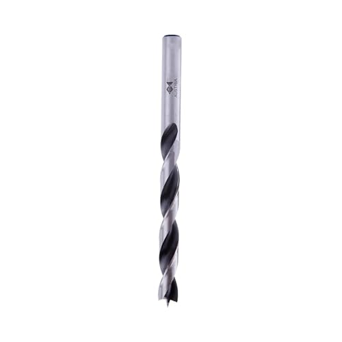 Fisch Brad Point Drill Bits (7mm x 109mm) - Premium Drill Bits for Soft, Hard, Veneered and Laminated Wood, MDF and Acrylic Glass - Beveled Edge for Fast, Easy Cutting - FSF-004028 - Made in Austria