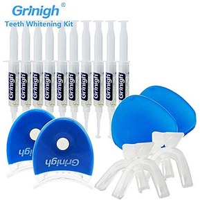 Family Teeth Whitening Kit 35% Carbamide Peroxide Teeth Whitener Gel Dental Tooth Whitening System Oral Gel Kit Teeth Bleaching Kit 30 Treatments for 2 Person