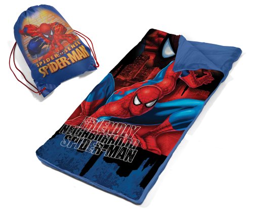 Book Cover Marvel Spiderman Slumber Bag Set