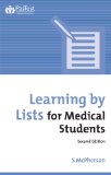 Learning by Lists for Medical Students, Second Edition