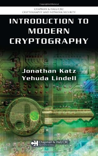 Introduction to Modern Cryptography: Principles and Protocols (Chapman & Hall/CRC Cryptography and Network Security Series)