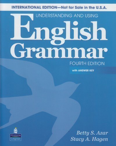 Understanding & Using English Grammar International Student Book W/access Key & Audio CD by Azar, Betty Schrampfer 4th (fourth) Edition (2009)