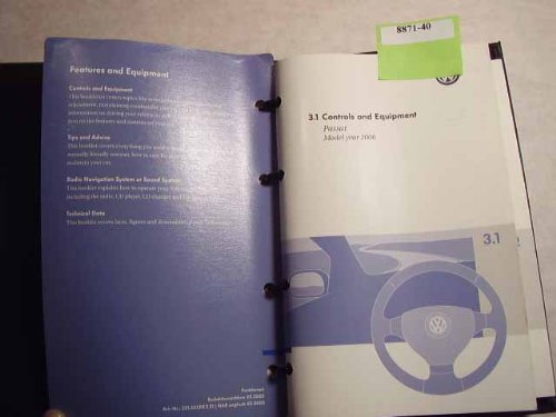 2007 Volkswagen Passat Owners Manual