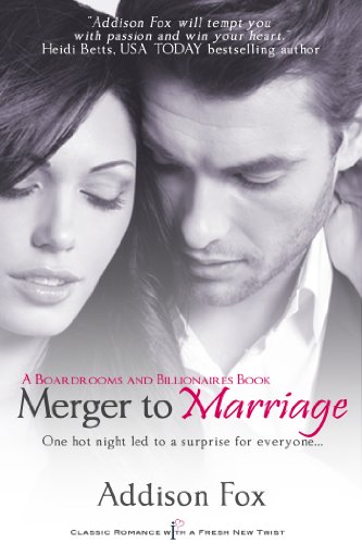 Book Cover Merger to Marriage (Entangled Indulgence) (Boardrooms & Billionaires Book 2)