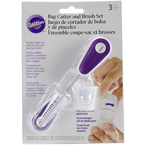 Book Cover Wilton Bag Cutter and Brush Set