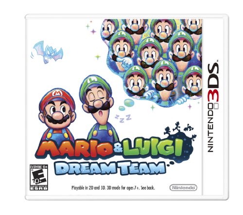 Book Cover Mario and Luigi Dream Team
