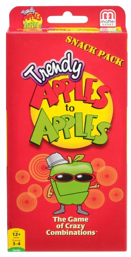 Apples to Apples Trendy Snack Pack Expansion Pack Card Game
