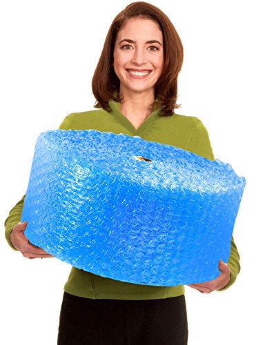 EcoBox Bubble Cushion Wrap 12-Inch Wide x 125-Feet Long, with 1/2-Inch Large Bubbles,