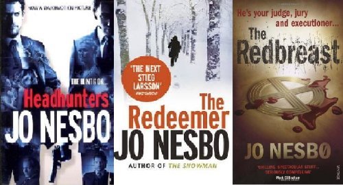 NESBO 3 BOOK SET, HEADHUNTERS, THE REDEEMER,THE REDBREAST
