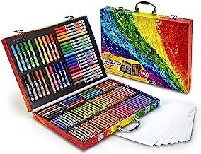 Book Cover Crayola Inspiration Art Case: 140 Pieces, Art Set, Gifts for Kids, Age 4, 5, 6,
