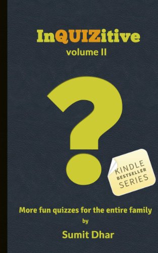Trivia Quiz & Pub Quiz Book: InQUIZitive (Volume II)