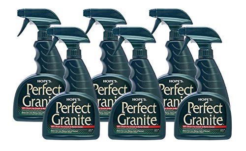HOPE'S Perfect Granite Cleaner, 22-Ounce, Case of 6