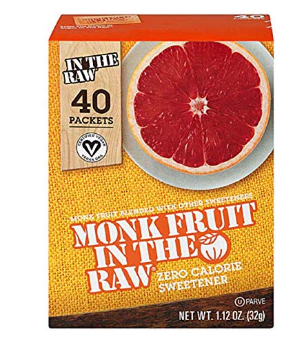 Book Cover Monk Fruit in the Raw Sweeteners, 40 Count (Pack of 2)