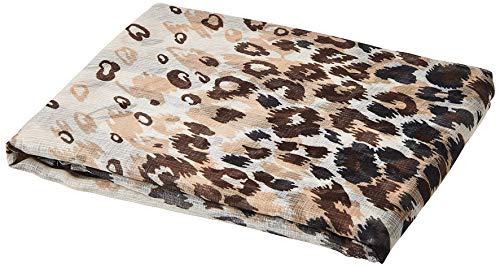 Book Cover Achim Home Furnishings Kenya Curtain Panel, 50-Inch by 84-Inch, Brown