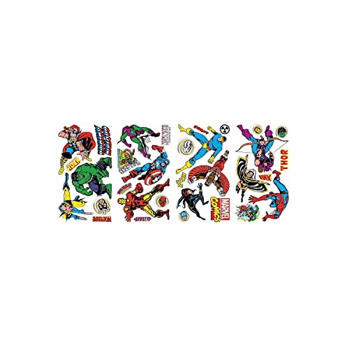 RoomMates Repositionable Marvel Classics Wall Stickers