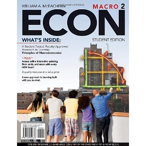 ECON Macro 2 (with Premium Web Site Printed Access Card and Review Cards) [Paperback] [2009] 2 Ed. William A. McEachern