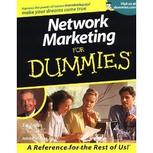 Network Marketing For Dummies [Paperback] [2001] 1 Ed. Zig Ziglar, John P. Hayes