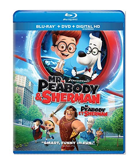 Book Cover Mr. Peabody And Sherman [Blu-ray]