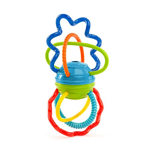Book Cover Oball Clickity Twist Toy, Blue,Â Orange,Â Green,Â Yellow