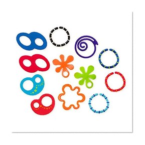 Oball 12 Anneaux de Dentition Linky Loops