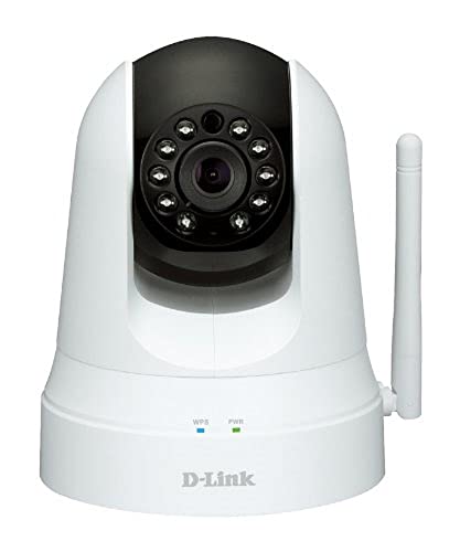 D-Link Pan & Tilt Wi-Fi Camera (DCS-5020L),White, 480p