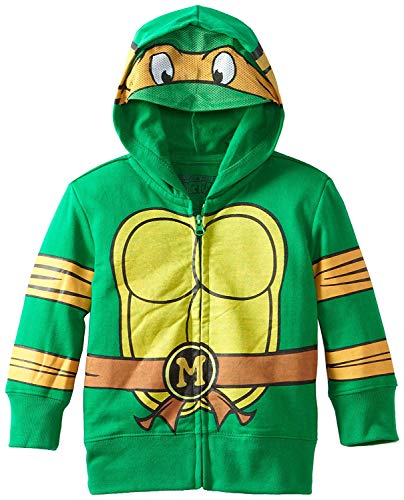 Nickelodeon Toddler Boys' Teenage Mutant Ninja Turtles Costume Hoodie, Green, 4T