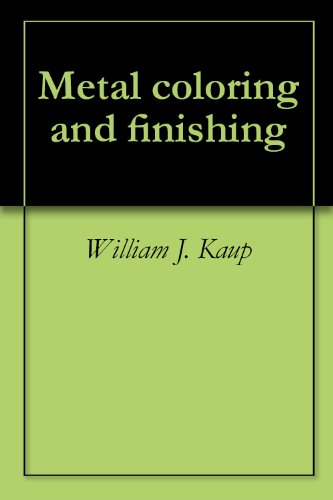 Metal coloring and finishing